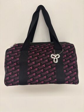 Vintage Y2K TNA Small Duffle with Charm